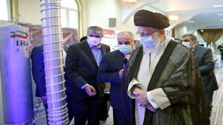 Iran's Supreme Leader Ayatollah Ali Khamenei visits the Iranian centrifuges in Tehran, Iran June 11, 2023. Office of the Iranian Supreme Leader/WANA (West Asia News Agency) via REUTERS