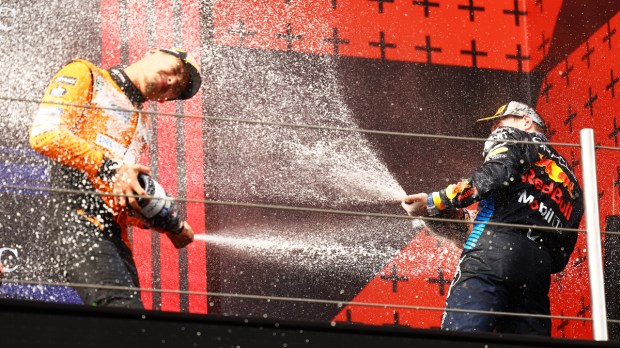 Lando Norris MAx Verstappen