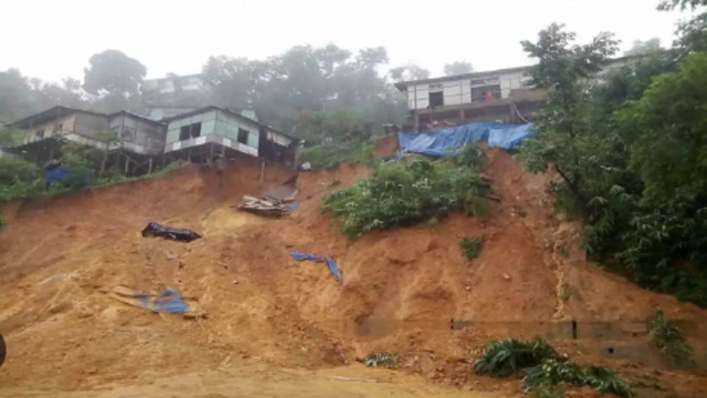 Two additional bodies were recovered from the site of another landslide, and one more body was found at a third location. (Image source: PTI) Two additional bodies were recovered from the site of another landslide, and one more body was found at a third location. (Image source: PTI)