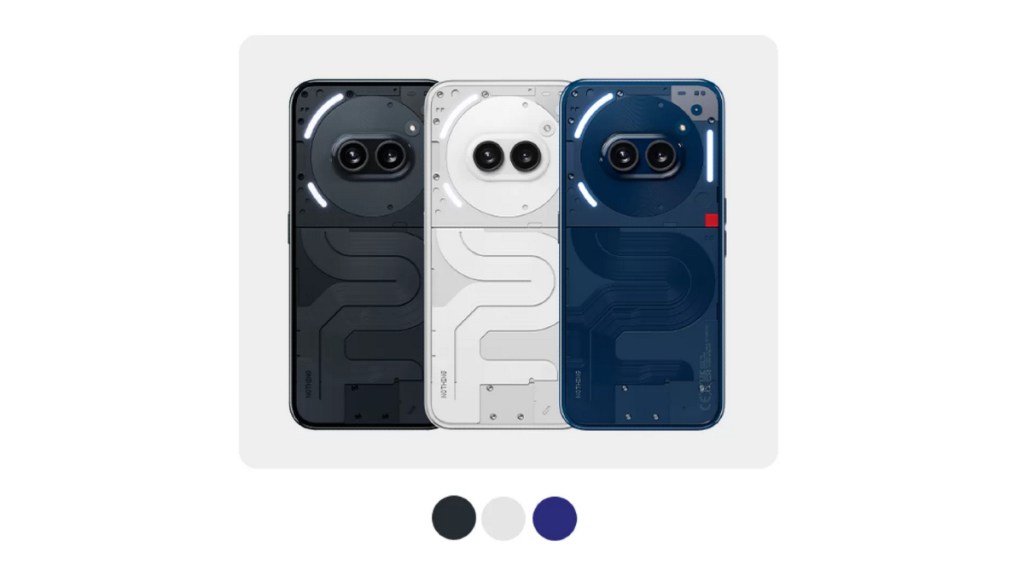 Nothing phone 2a colours