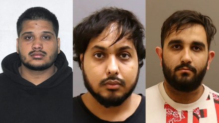 Karan Brar, 22, Kamalpreet Singh, 22, and Karanpreet Singh, 28, all Indian nationals residing in Edmonton, have been charged with first-degree murder and conspiracy to commit murder. Karan Brar, 22, Kamalpreet Singh, 22, and Karanpreet Singh, 28, all Indian nationals residing in Edmonton, have been charged with first-degree murder and conspiracy to commit murder.