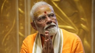 Prime Minister Narendra Modi during the inauguration of Kashi Vishwanath Dham Corridor in 2021 (AP Photo/File)