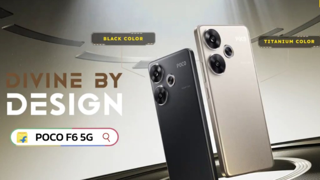 Poco F6 series launch livestream