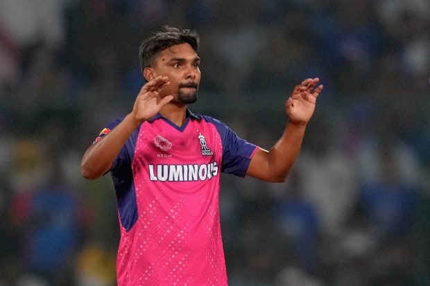 Sandeep Sharma of Rajasthan Royals has the best bowling figures. In his spell of 4 overs against MI, he conceded just 18 runs and picked up five wickets. This match took place at Sawai Man Singh Stadium on April 22. (PTI Photo)