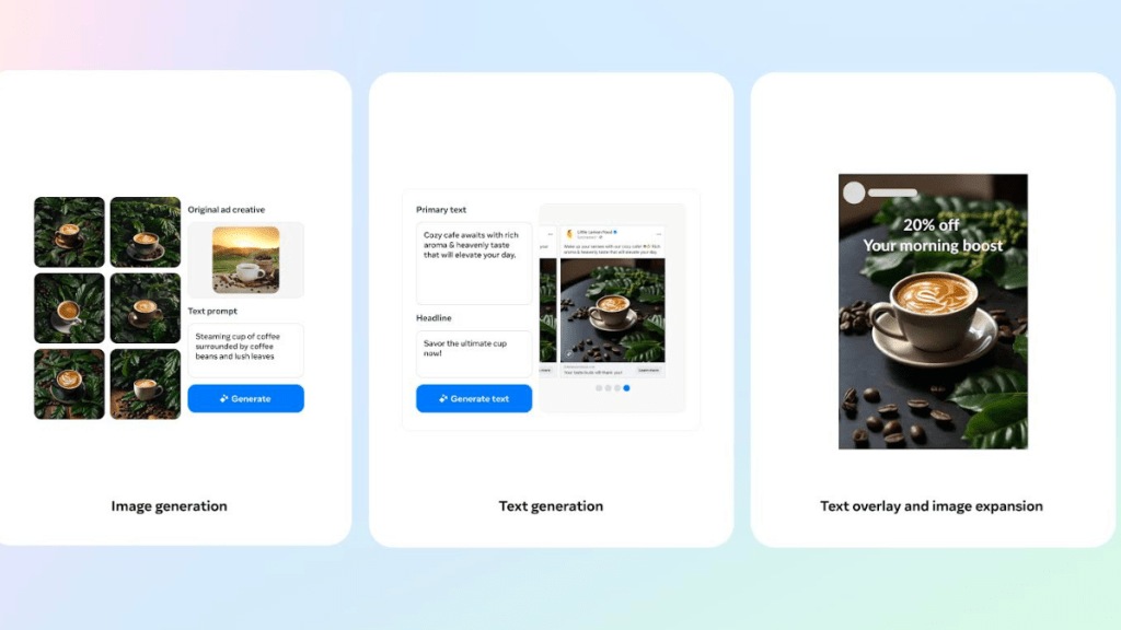 Meta has begun rolling out these updated generative AI features, aiming for global availability by year-end.