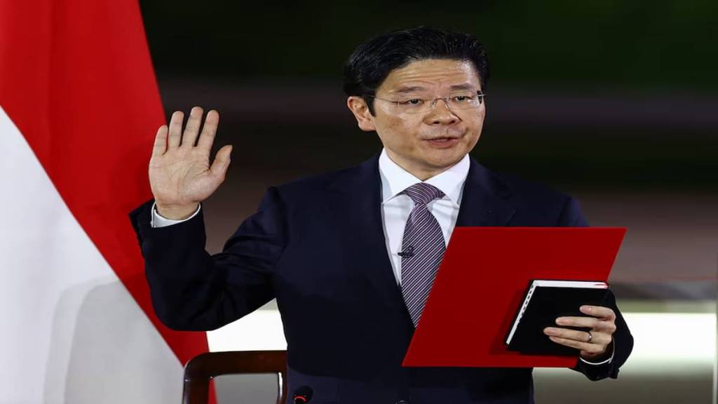 Singapore New Prime Minister Lawrence Wong
