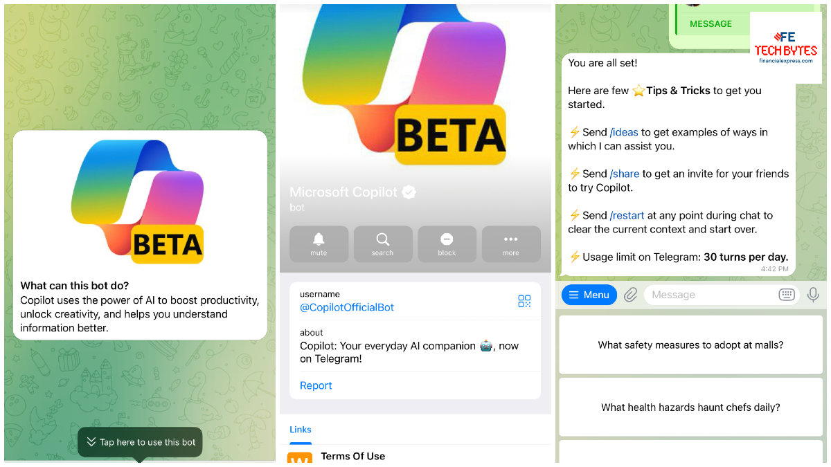 Telegram Copilot AI