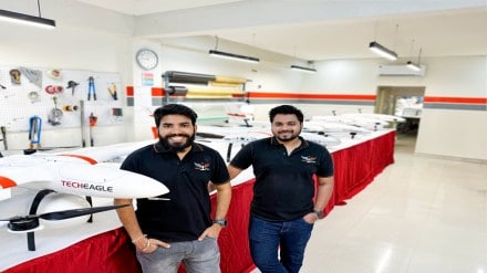 IIT Kanpur, TechEagle, OEM, BVLOS, beyond visual line of sight drone, deliveries, paytm, vijay shekhar sharma, Navam Capital, Inflection Point Ventures, venture catalysts