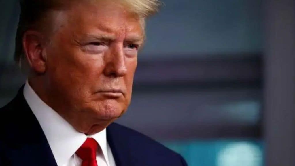 Former president Trump holds a majority stake in TMTG (Image: Financial Express)