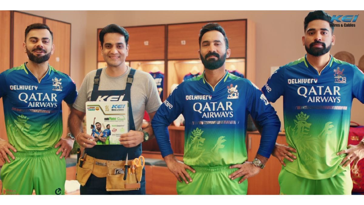 KEI Wires and Cables rolls out its advertising campaign featuring Royal Challengers Bengaluru players