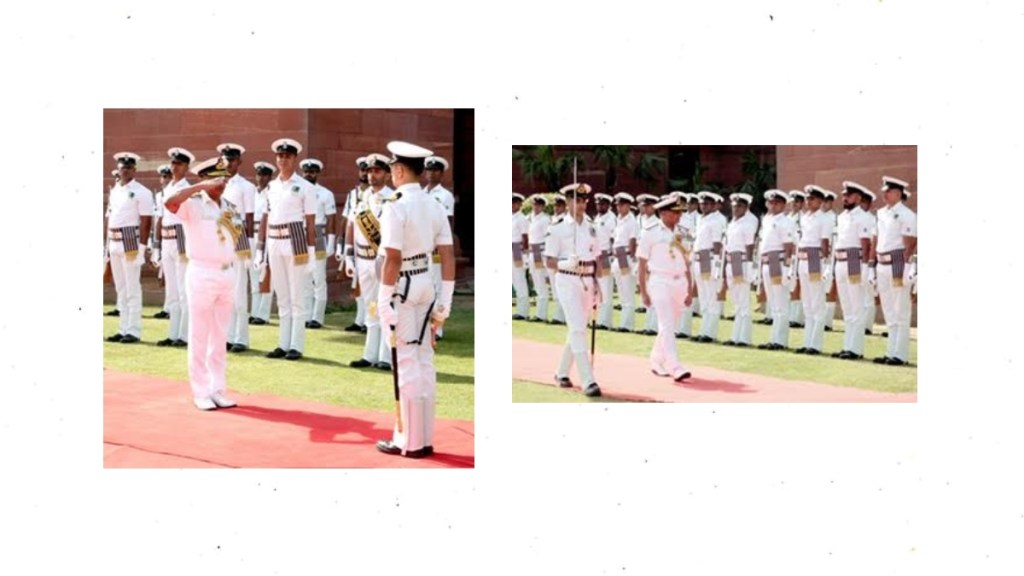 VICE ADMIRAL KRISHNA SWAMINATHAN, AVSM, VSM ASSUMED CHARGE AS VICE CHIEF OF THE NAVAL STAFF (image: Indian Navy)