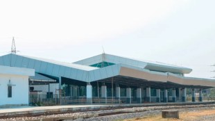 Tripura's Nischintapur Railway Station