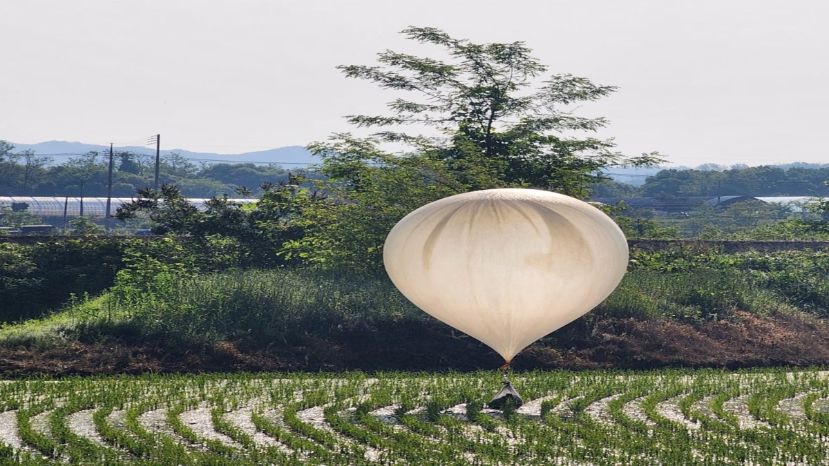 Missiles to garbage balloons: North Korea is sending waste to south Korea