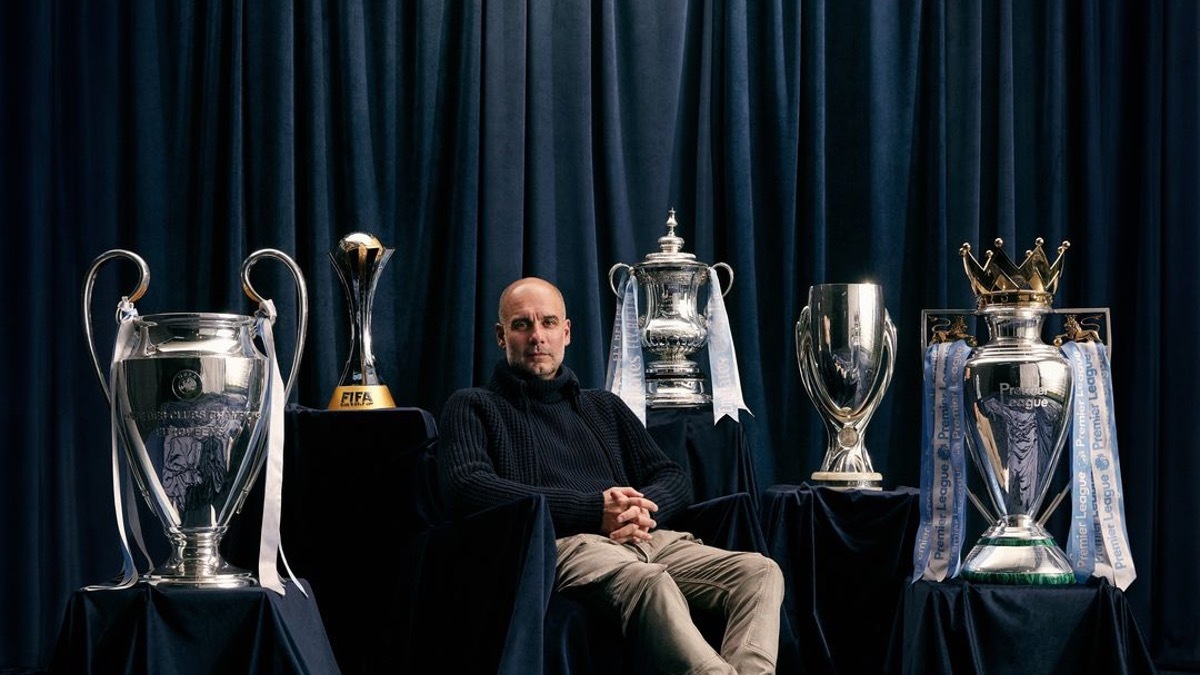 Pep Guardiola of Manchester City