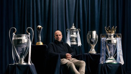 Pep Guardiola of Manchester City Pep Guardiola of Manchester City