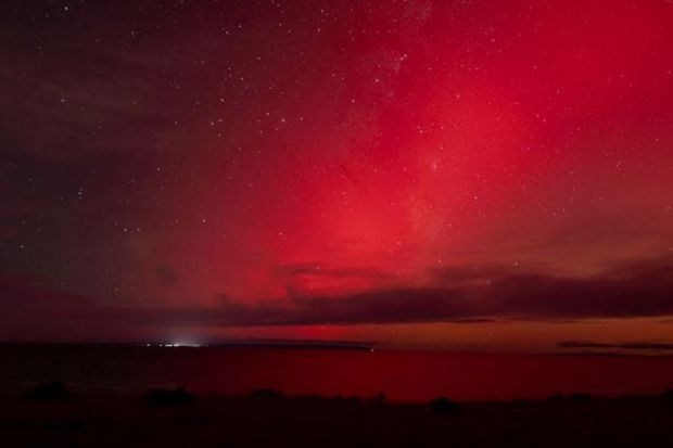 These spectacular celestial light shows were attributed to an 