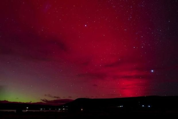 The colourful display, also known as the aurora borealis, was seen in most parts of Europe. The northern lights also illuminated the night sky over some parts of the US, Canada, and Australia.