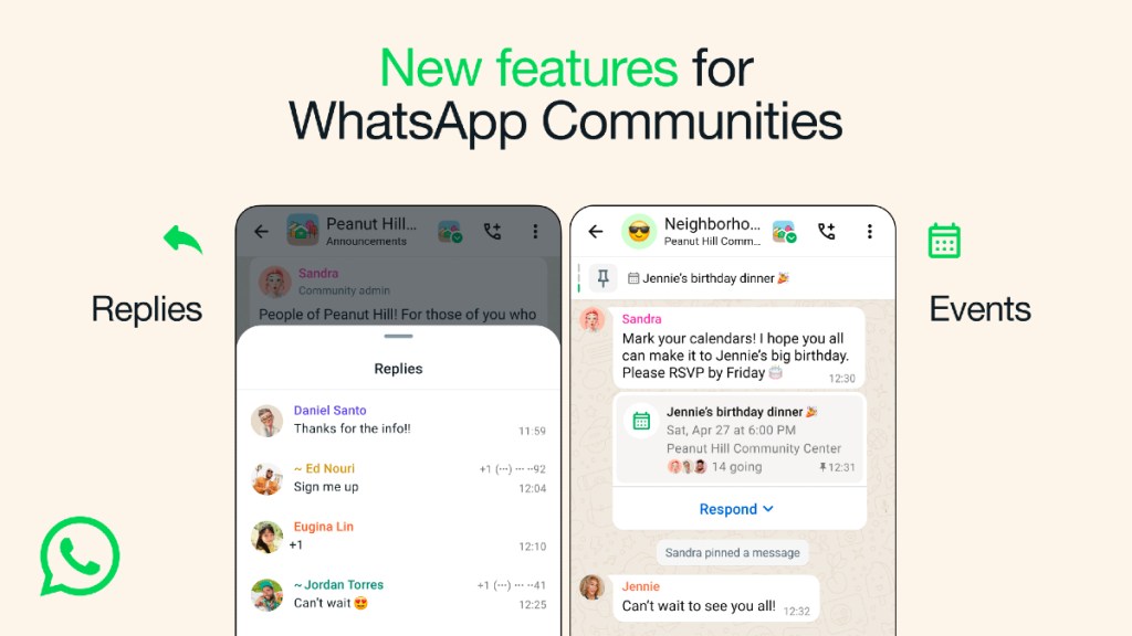 WhatsApp Communities update alert