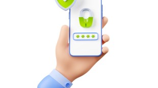 Use strong passwords and biometric security