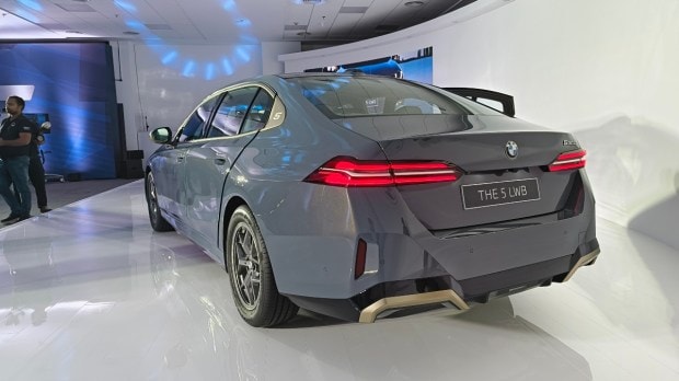 BMW 5 Series LWB rear