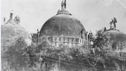 The previous textbook described the Babri Masjid as a 16th-century mosque built by Mughal emperor Babur’s General Mir Baqi. The previous textbook described the Babri Masjid as a 16th-century mosque built by Mughal emperor Babur’s General Mir Baqi.