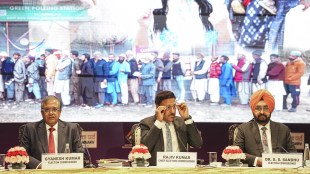 Chief Election Commissioner of India Rajiv Kumar with Election Commissioners Gyanesh Kumar and Dr. S.S. Sandhu during a press conference, in New Delhi, Monday, June 3, 2024. (PTI Photo/Manvender Vashist Lav)