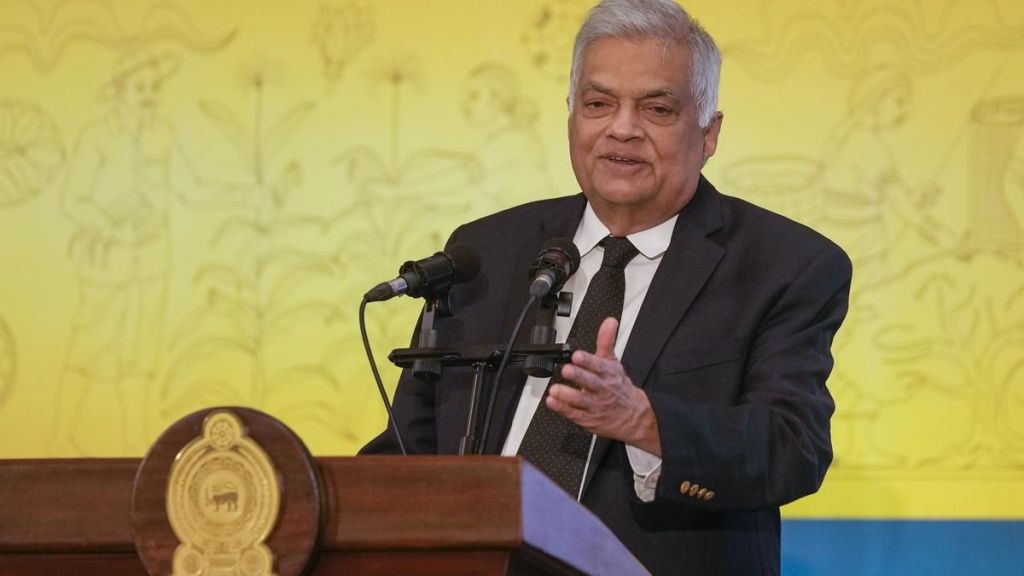 Sri Lankan President Ranil Wickremesinghe Sri Lankan President Ranil Wickremesinghe