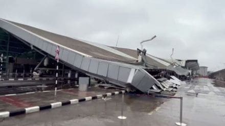Delhi airport roof collapse: Roof of the Delhi airport’s Terminal-1 collapsed amid heavy rain, early Friday, June 28, 2024.