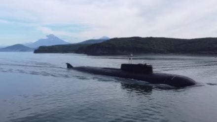 Russian nuclear-powered submarine