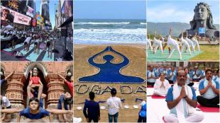 international yoga day, yoga day 2024, pm modi yoga day, yoga day across the world