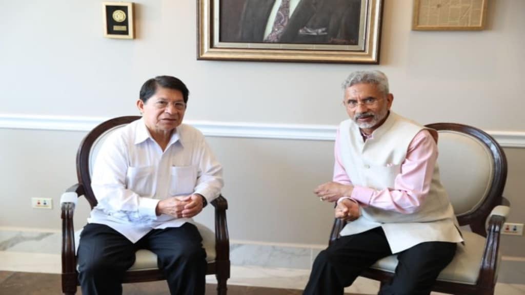 S. Jaishankar had telephone conversation with his Nicaraguan counterpart, Denis Moncada Colindres.