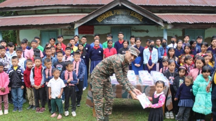 The Indian Army extended its efforts to healthcare, conducting 75 medical camps that provided essential services to over 13,074 people, including elders, women, and children (Photo: Indian Army) The Indian Army extended its efforts to healthcare, conducting 75 medical camps that provided essential services to over 13,074 people, including elders, women, and children (Photo: Indian Army)