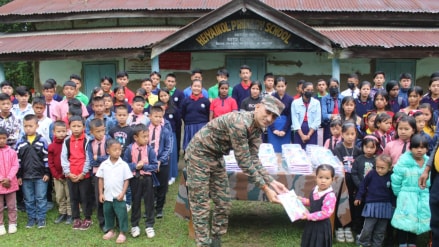 The Indian Army extended its efforts to healthcare, conducting 75 medical camps that provided essential services to over 13,074 people, including elders, women, and children (Photo: Indian Army)