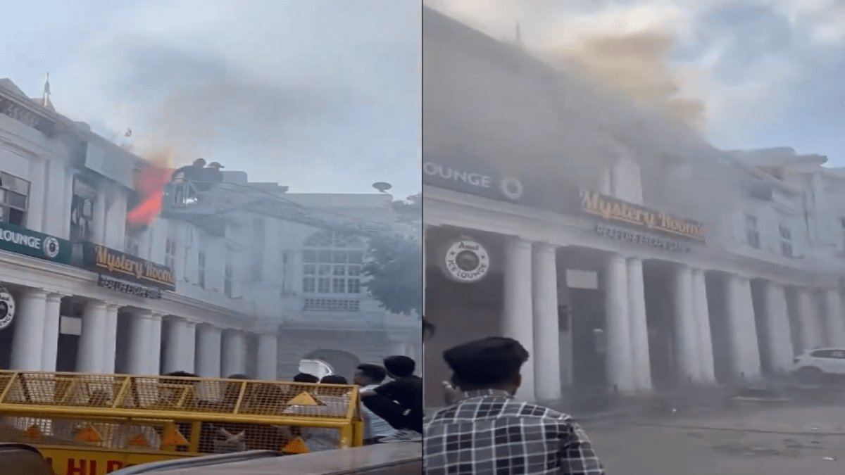 The cause of fire is yet to be determined (Photo: X) The cause of fire is yet to be determined (Photo: X)