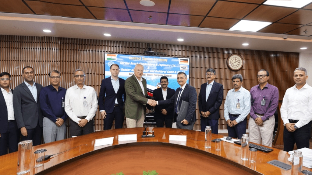 This agreement with Carsten Rehder signifies GRSE's ongoing commitment to expanding its export portfolio This agreement with Carsten Rehder signifies GRSE's ongoing commitment to expanding its export portfolio