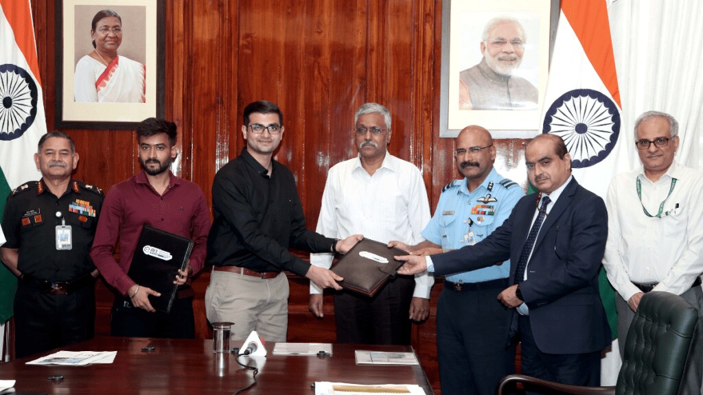 The iDEX initiative continues to play a pivotal role in transforming India's defence sector (Photo: Ministry of Defence)