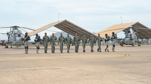 The UH-3H helicopter, inducted into INAS 350 'Saaras' on March 24, 2009, at INS Dega, has been a cornerstone of Indian Naval Aviation (Photo: Indian Navy)