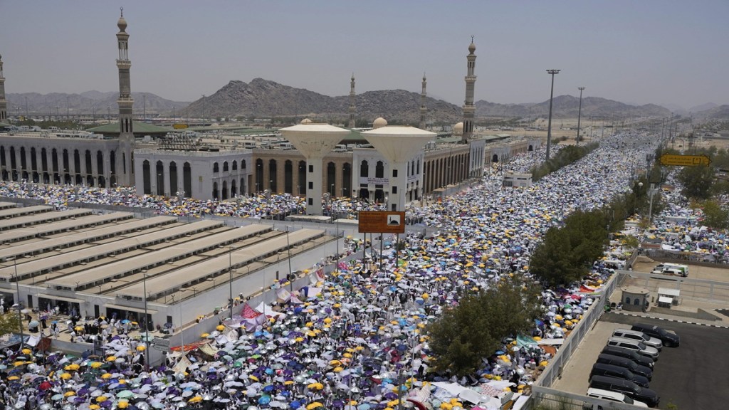 This year, over 1.8 million Muslim pilgrims were expected to attend Hajj, according to the Saudi General Authority for Statistics.