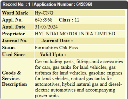 Hyundai Hy CNG