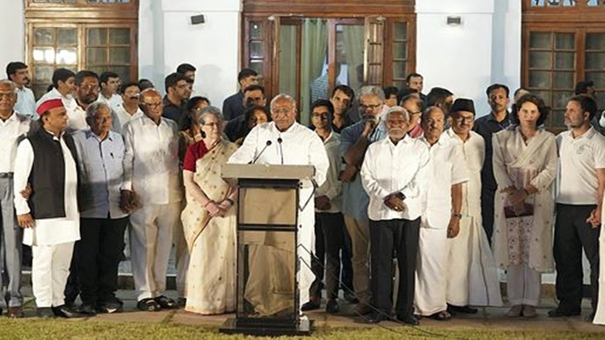 After INDIA bloc huddle, Mallikarjun Kharge's 'right step at right time' promise