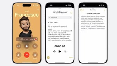 iOS 18 iPhone call recording T9 keyboard