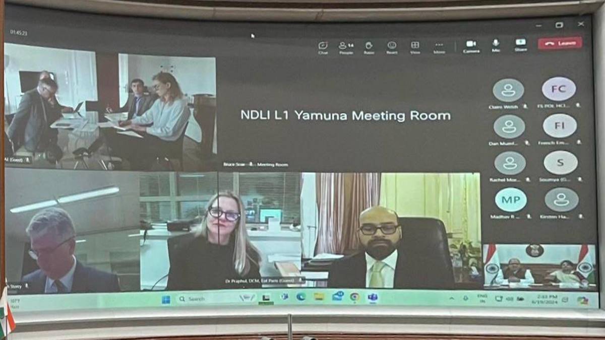 India, France, Australia Trilateral Meet