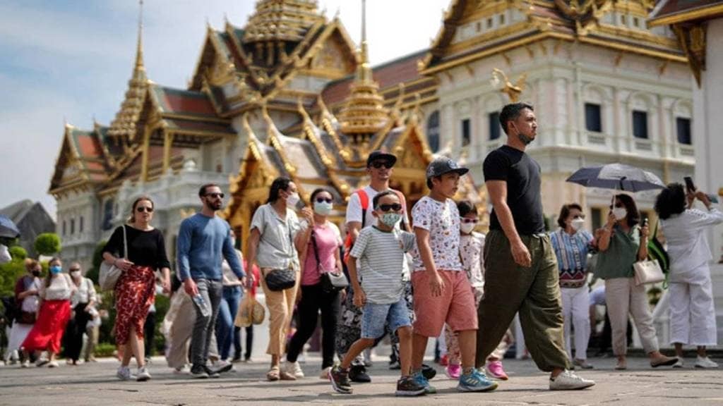 Indian tourist in Thailand Indian tourist in Thailand