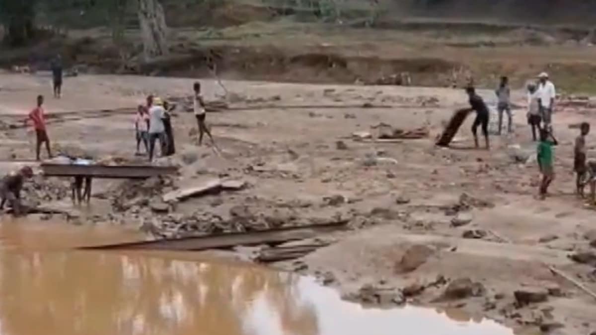 Jharkhand, Jharkhand bridge collpase, bridge falls, jharkhand news, ranchi, bihar bridge, jharkhand bridge, delhi airport, airport