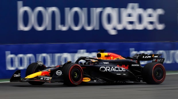 Max Verstappen in F1 Canada GP