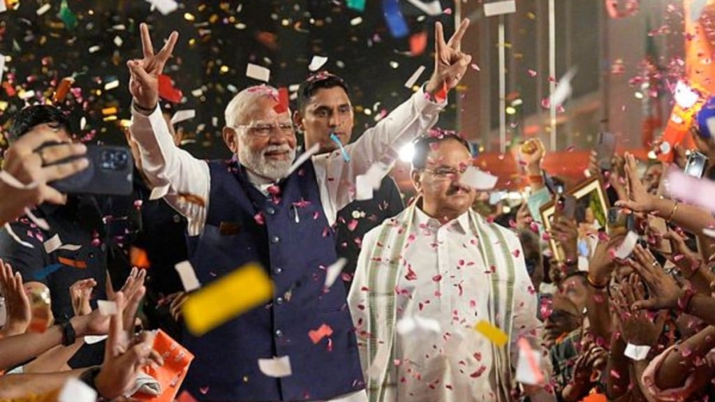 Modi won third term election. Modi won third term election.