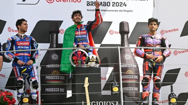 MotoGP Italy podium