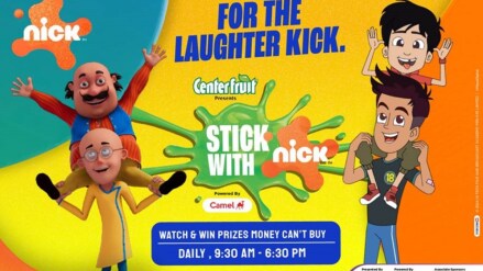 Nick India's "Stick with Nick" campaign (Image: Pr Handout)