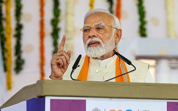 The prime minister mentioned that the NDA government will work to provide more opportunities to women.