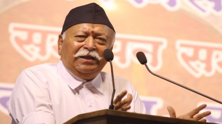 Rashtriya Swayamsevak Sangh (RSS) Chief Mohan Bhagwat. (PTI Photo) 